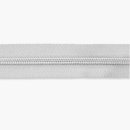 Zipper silber mit Anker