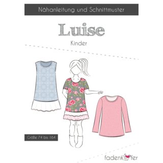 schnittmuster fadenkaefer kinder kleid luise