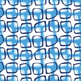 baumwollstoffe patchwork bekleidung diverse-stoffe trellis blue