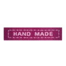 Weblabel Hand Made fuchsia